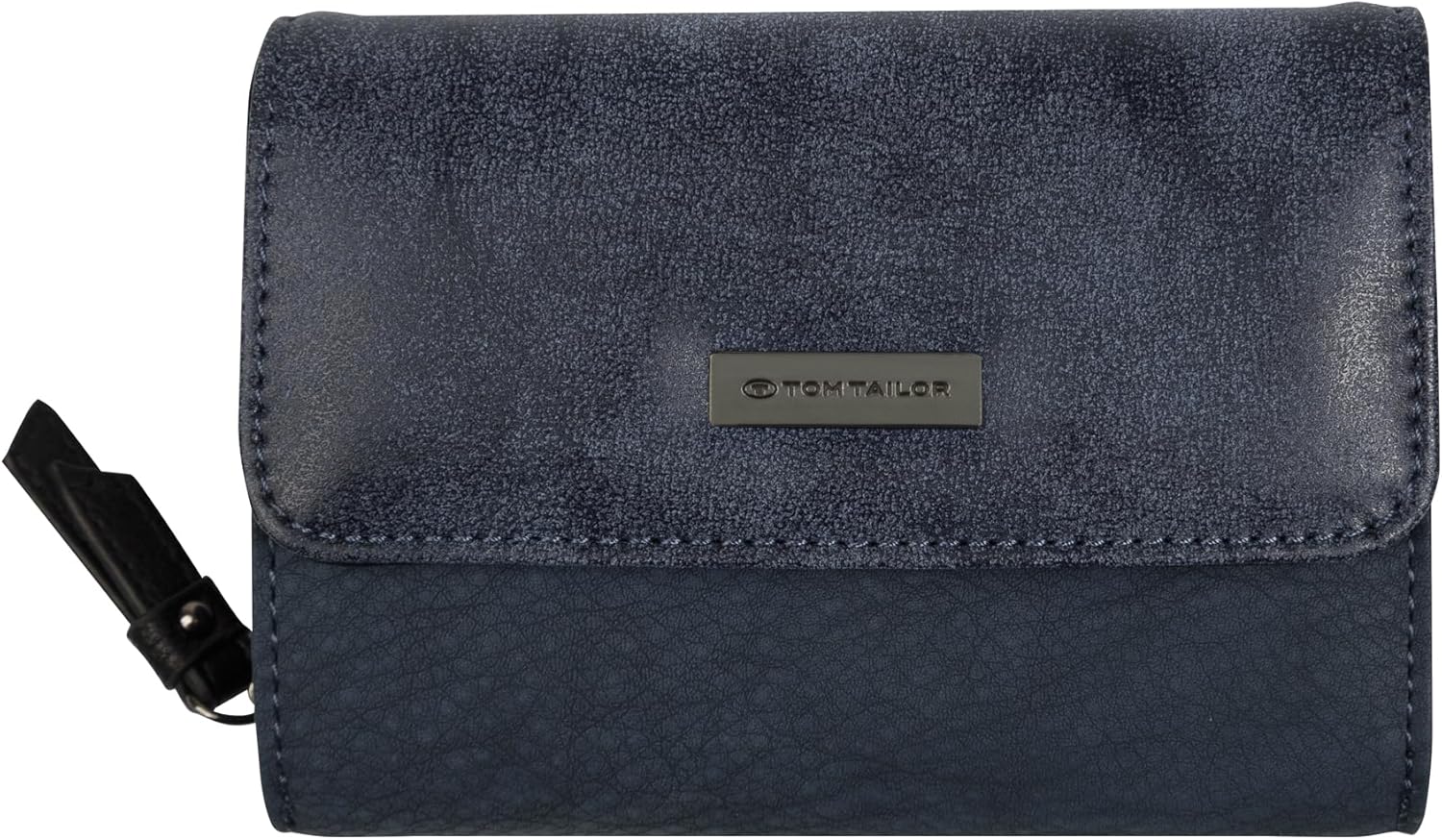 TOM TAILOR Elin – Kunstleder Geldbörse mit Druckknopf