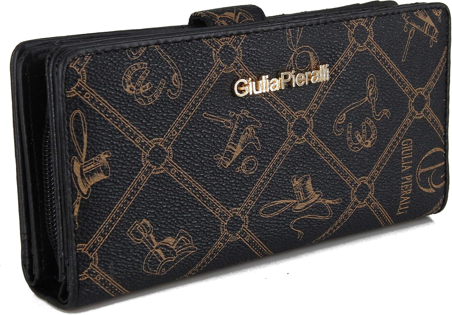 Giulia Pieralli Geldbörse Damen – Groß mit 22 Kartenfächern