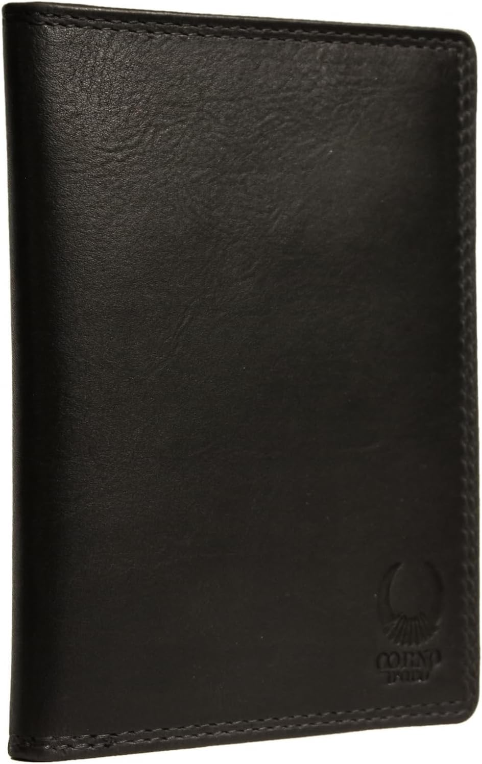 Corno d´Oro Reisepasshülle Leder – RFID-Schutz, schwarz