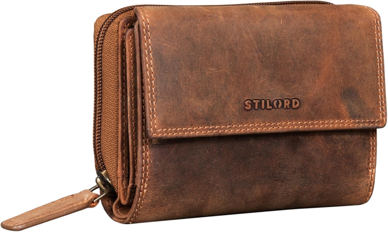 STILORD Thea – Leder Geldbörse mit RFID-Schutz