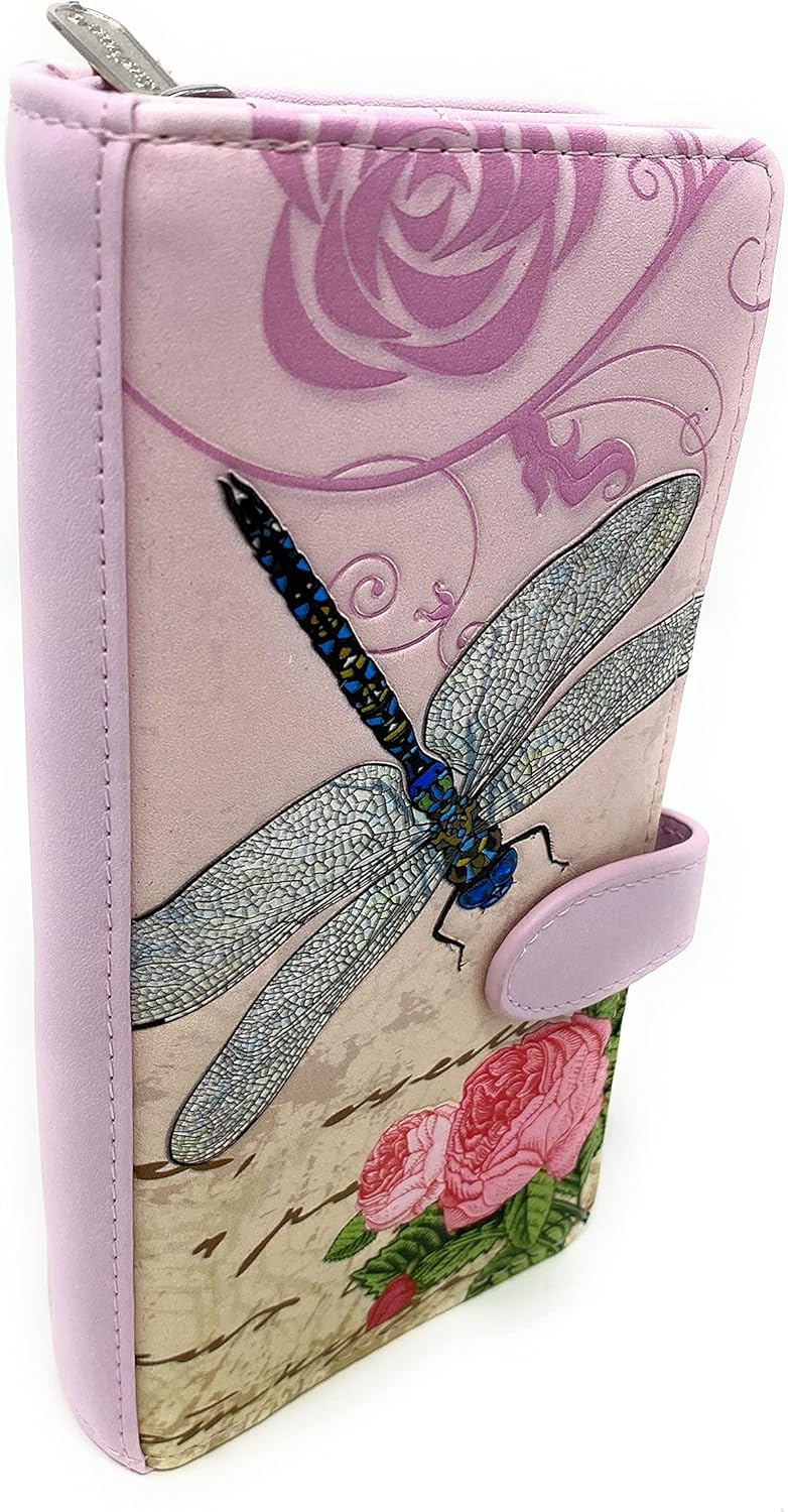 Shag Wear Nature – Florale Geldbörse Damen Kunstleder