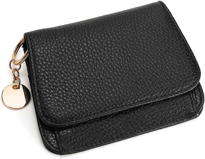 Mudono Mini Geldbörse Damen – RFID-Schutz, echtes Leder