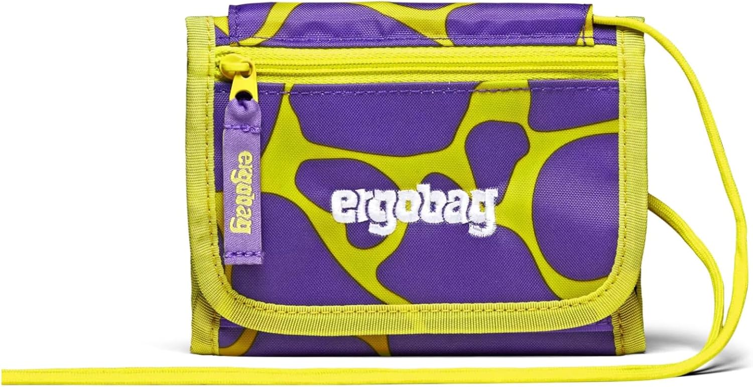 ergobag Brustbeutel – Geldbörse mit Klettverschluss für Kinder