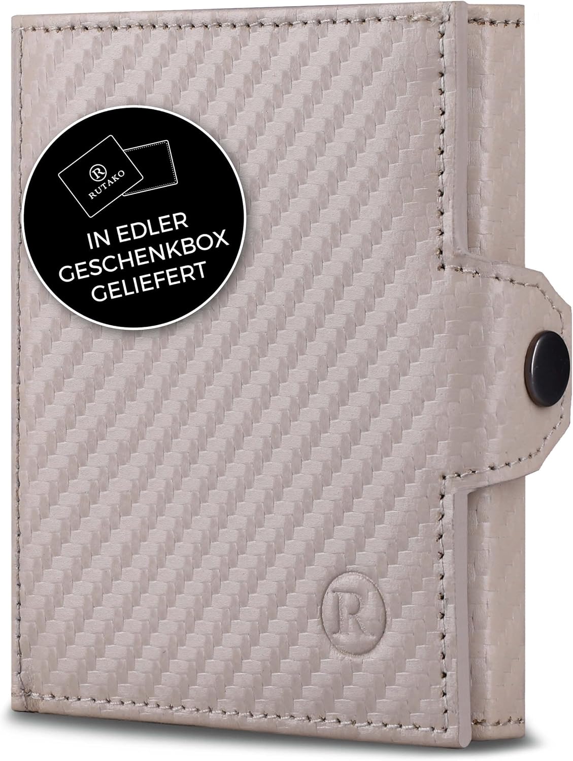 RUTAKO Slim Wallet – Mini Geldbörse mit RFID-Schutz