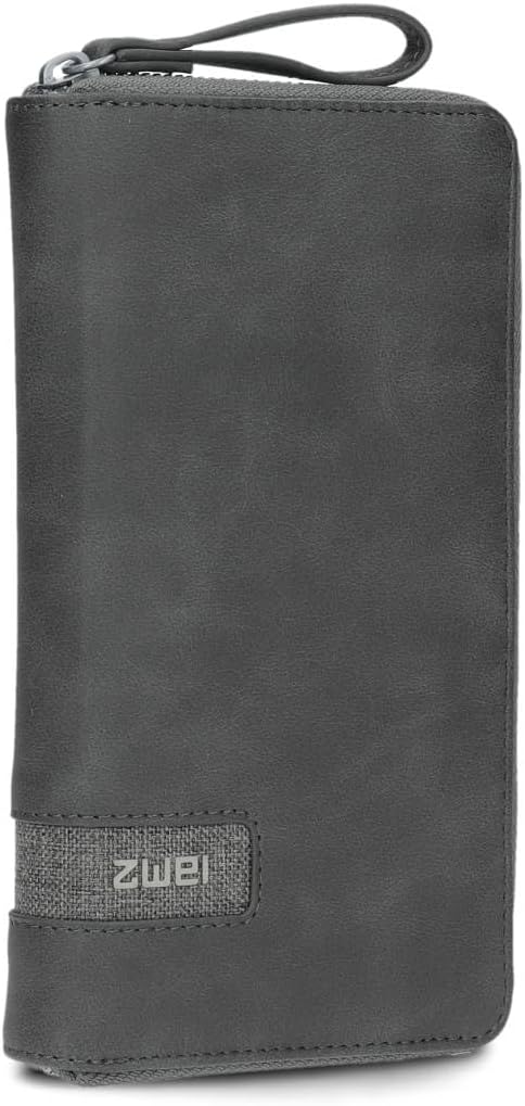 ZWEI O.Wallet OW2 – Große Geldbörse Damen mit Reißverschluss